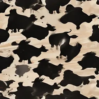 cowprint background