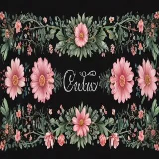floral borders clipart