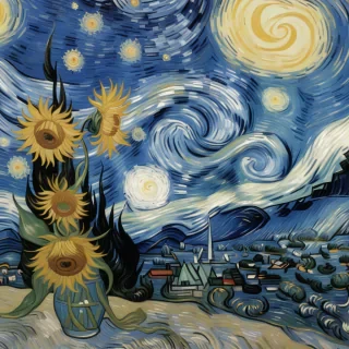 iphone van gogh wallpaper