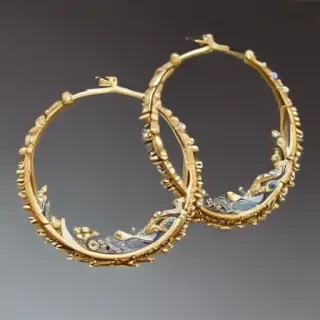 hoop earrings png