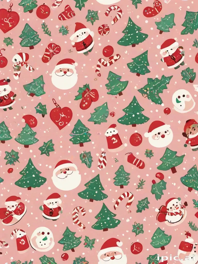cute christmas wallpaper aesthetic
