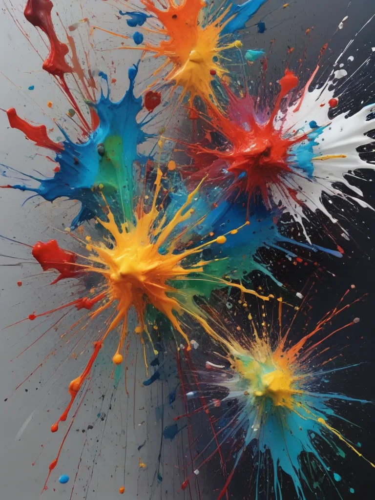 paint splatter transparent