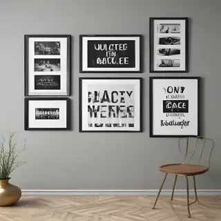 gallery wall mockup