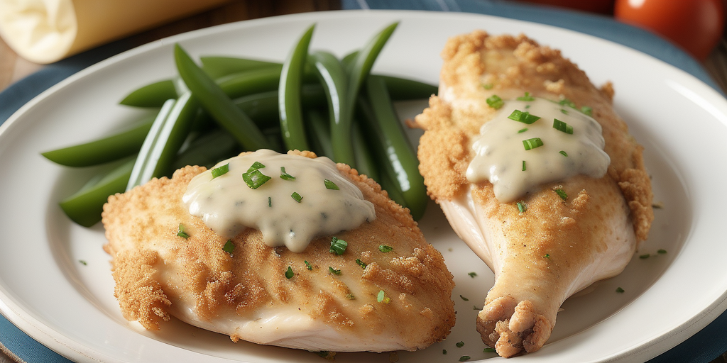 crispy sour cream and onion chicken
