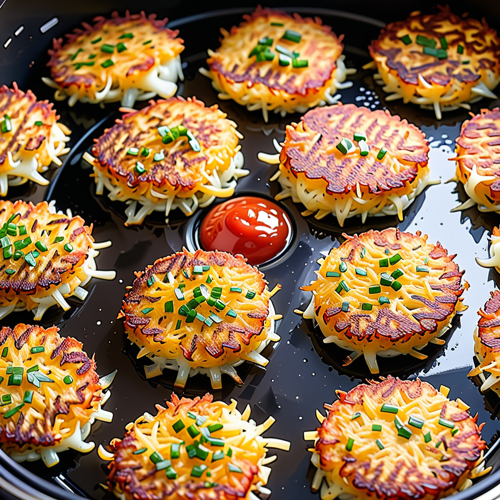 frozen hash brown patties air fryer
