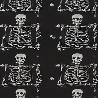 skeleton wallpaper