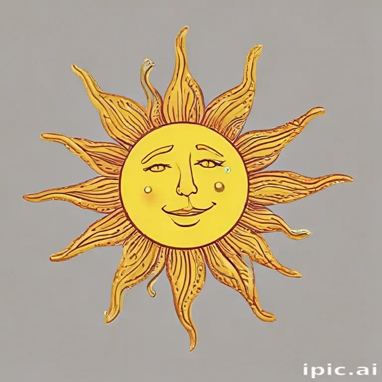 sun doodle