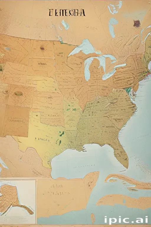 mapa usa
