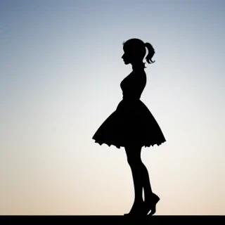 person silhouette png