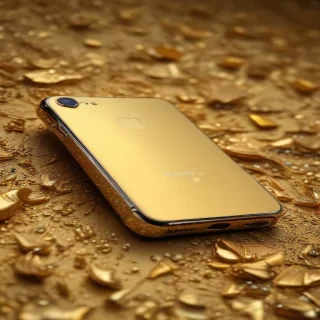 gold iphone wallpaper