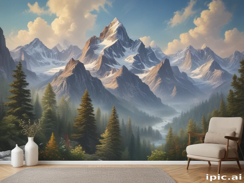 mountains transparent