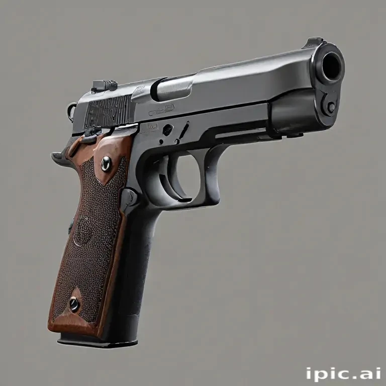 gun with no background