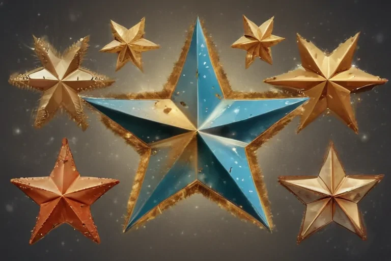 christmas stars clipart
