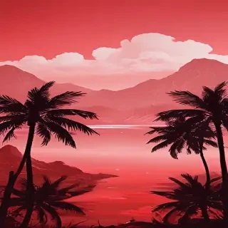 aesthetic red bg