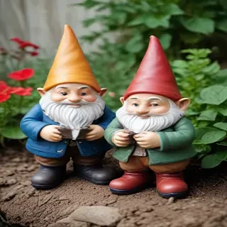 garden gnomes