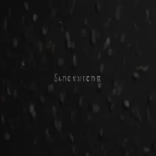 black bg aesthetic