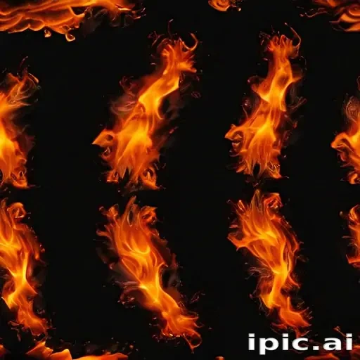 fire clear background