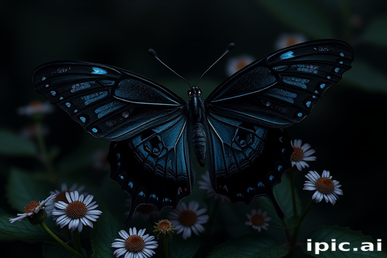 black butterfly wallpaper hd