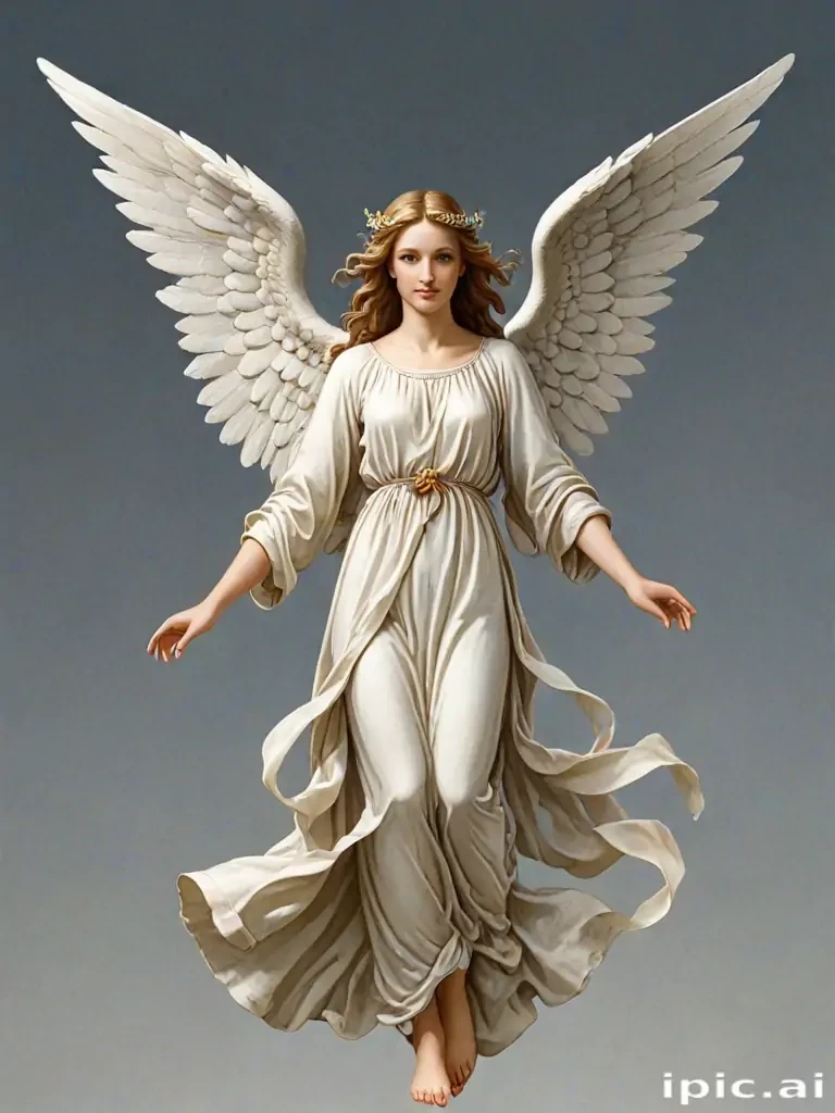 clipart of angels with wings