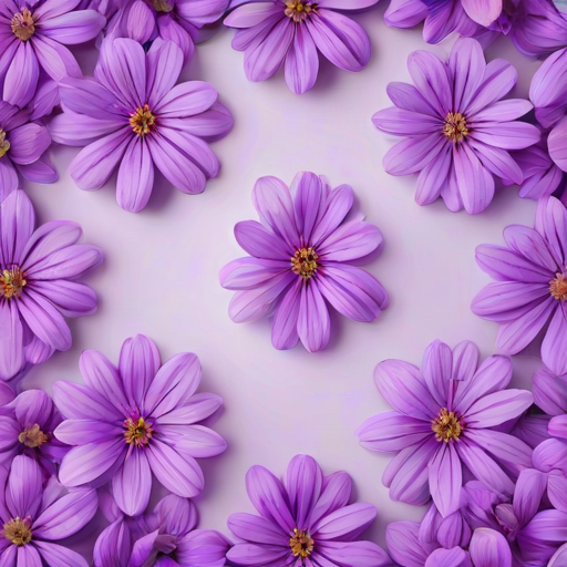purple flowers background