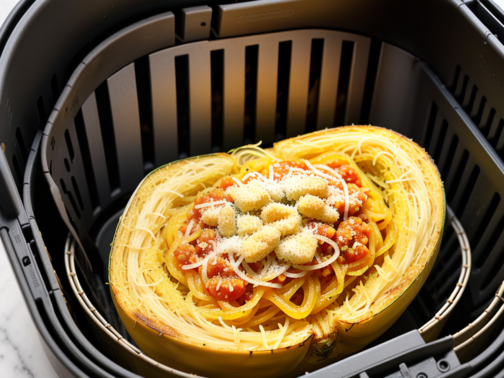 spaghetti squash in the air fryer
