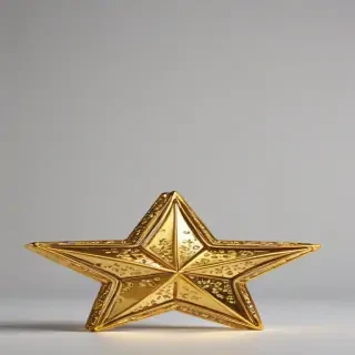 golden star transparent