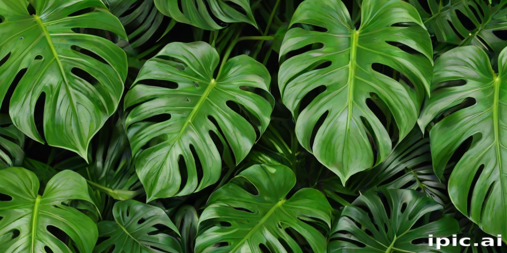 monstera background