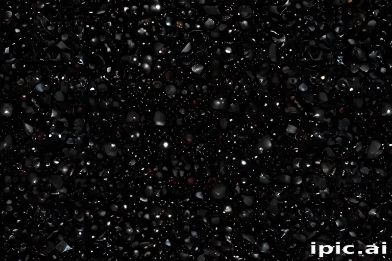 black sparkles background