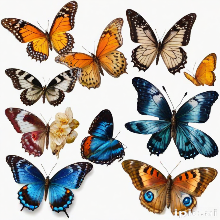 png butterflies