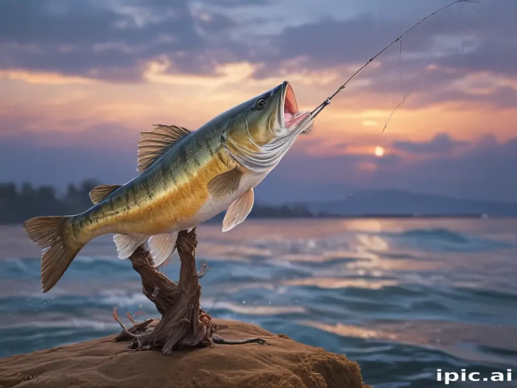 rod in fishing