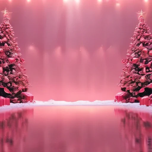 christmas pink backgrounds