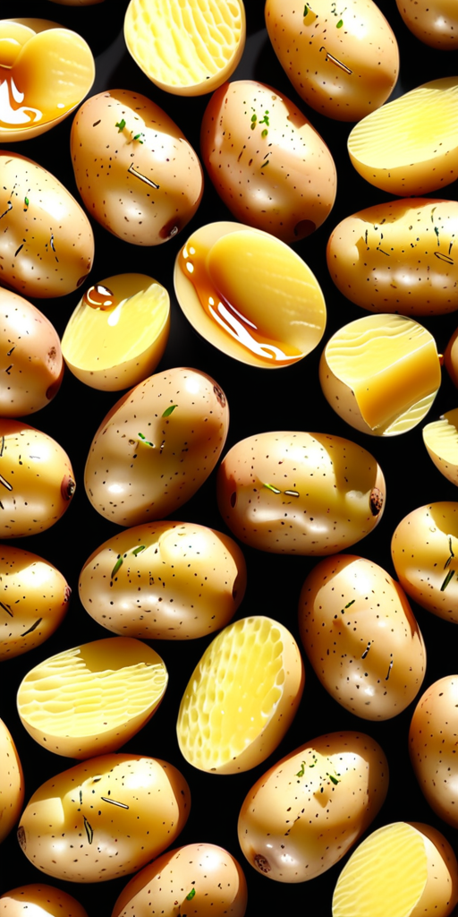 honey gold bite size potatoes