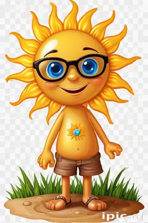 sun cartoon png