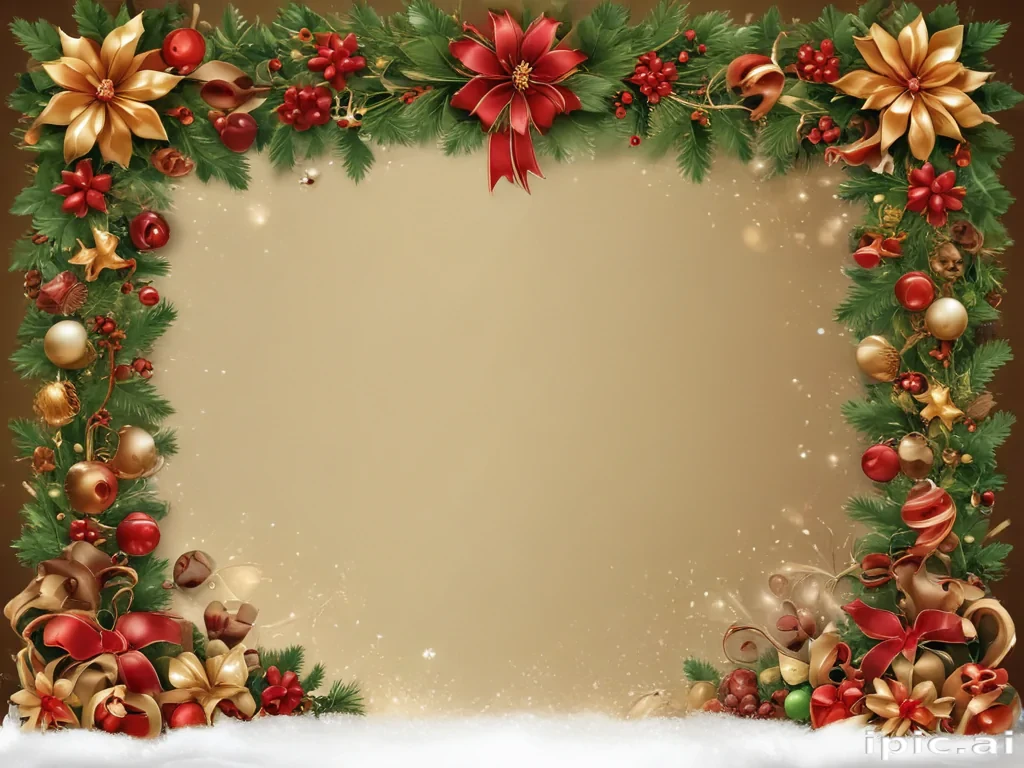 christmas border clipart