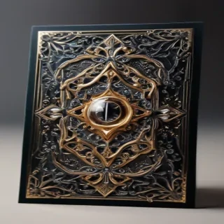 holding card
