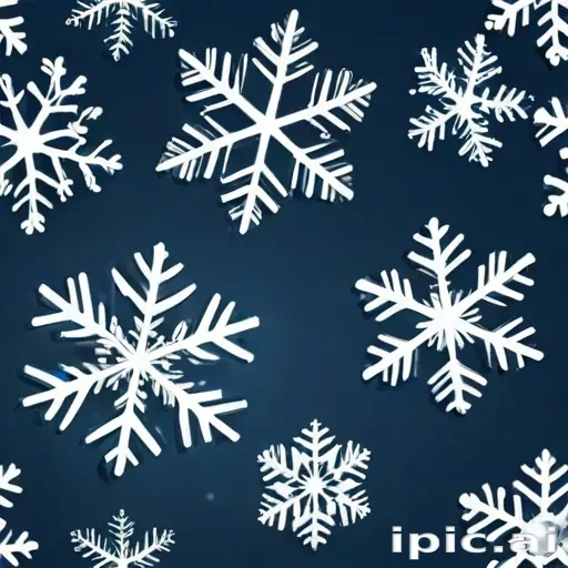 snowflake clipart transparent background