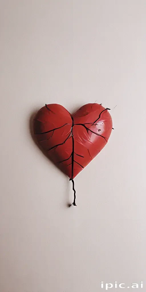 broken heart aesthetic