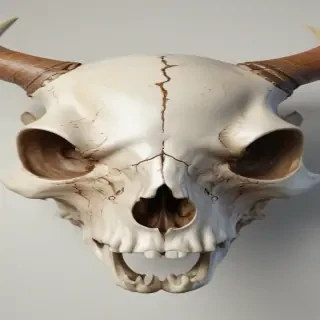 deer skull png