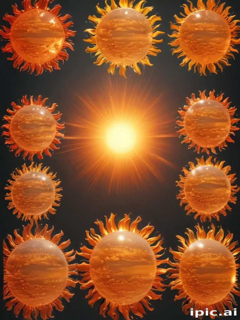 transparent sun