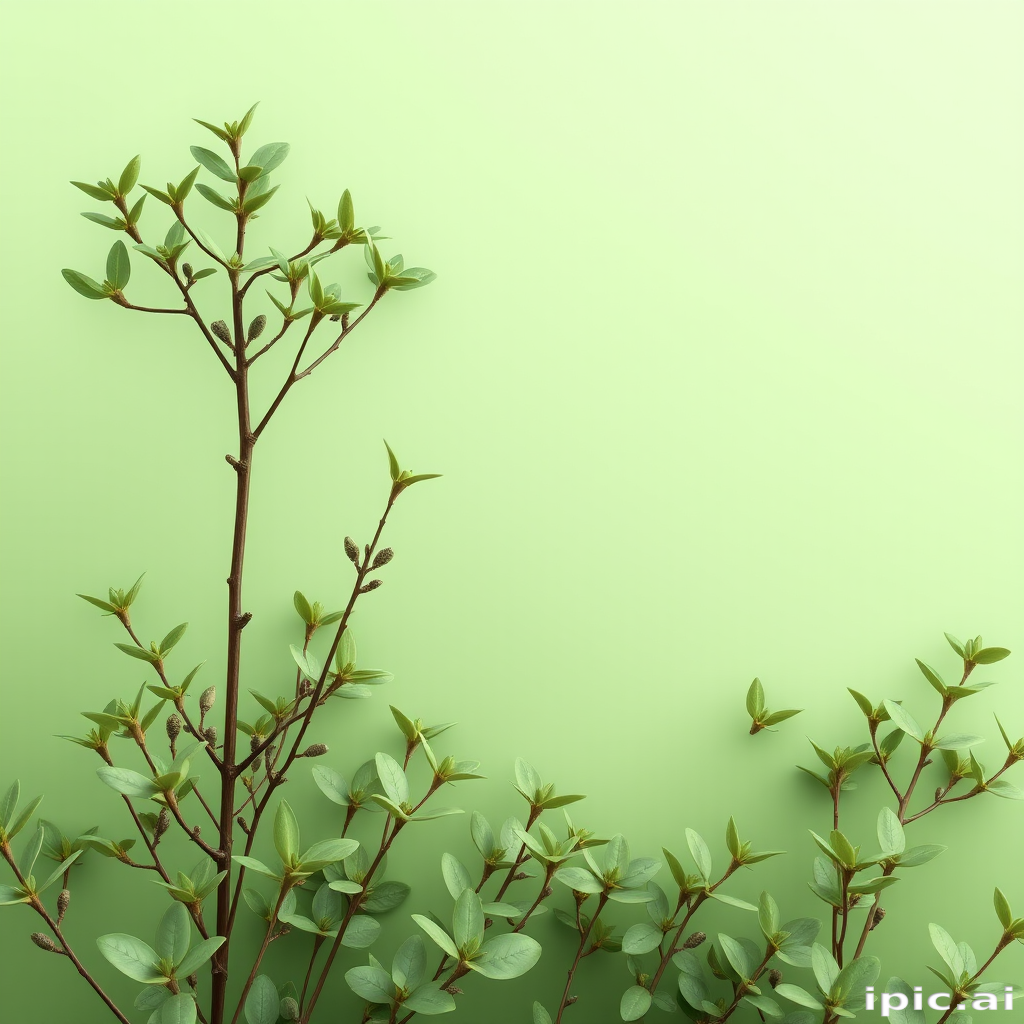 sage green aesthetic background