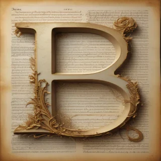 letters as images