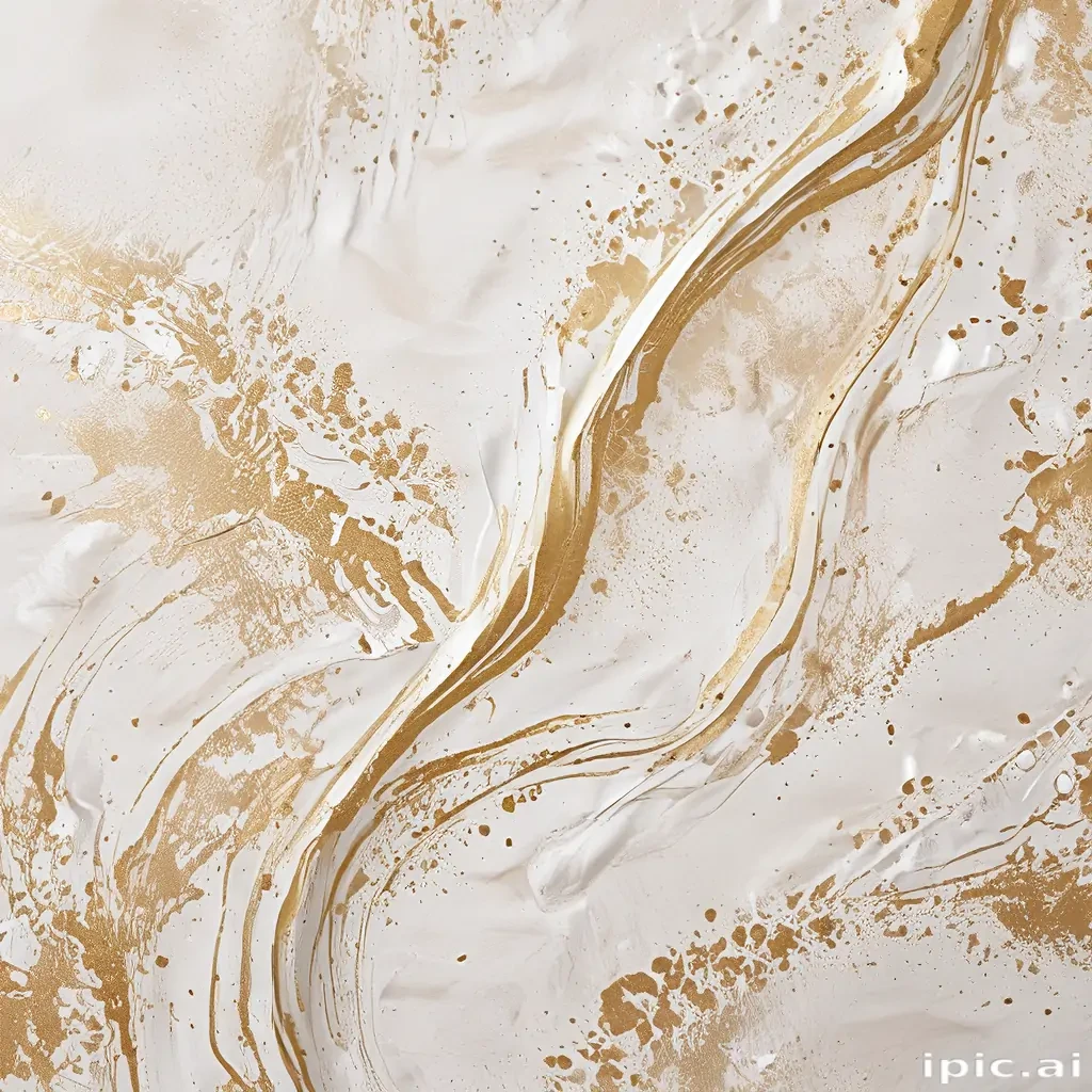 white & gold background