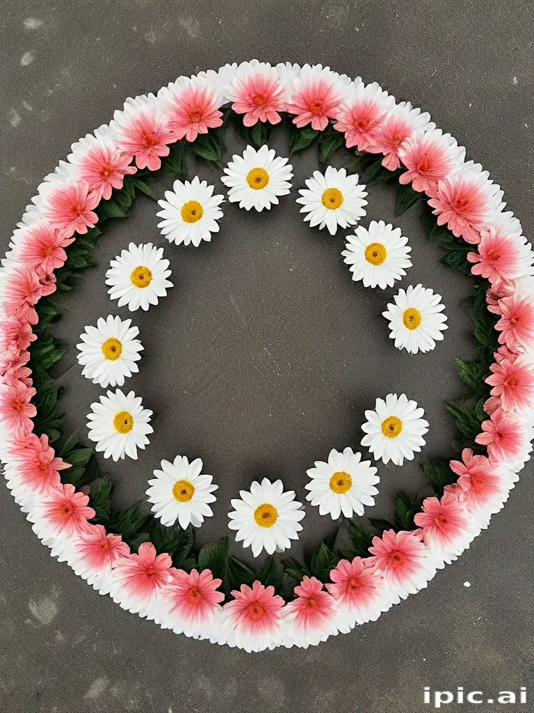 flower circle