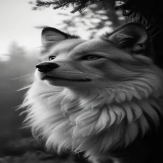 black and white png