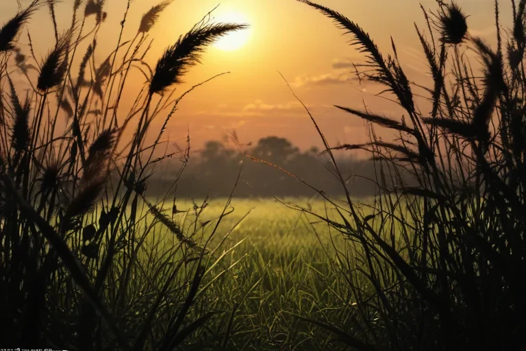 grass silhouette