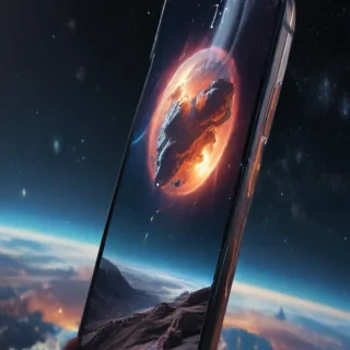iphone space wallpaper