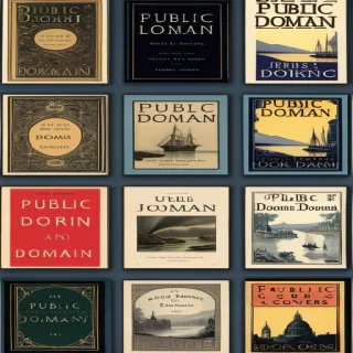book covers public domain