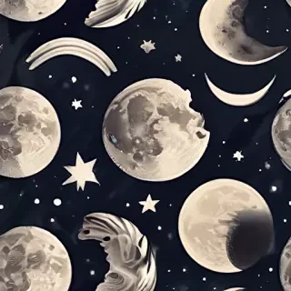 aesthetic moon drawings