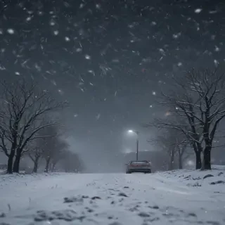 falling snow png