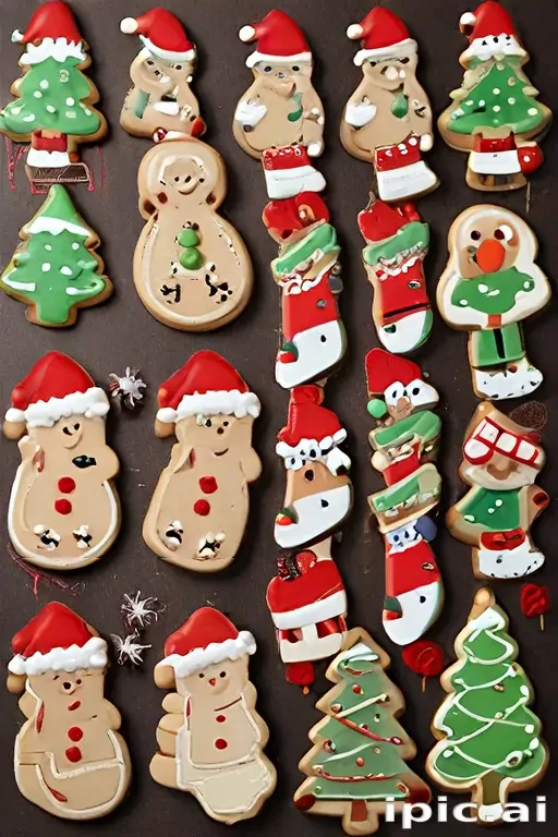 clip art christmas cookies